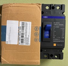 100A DC-Leitungsschutzschalter MCCB  TOM7Z-125/2300 2 Polig PV Batterie M8