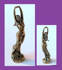 Messing Göttin Statue NEU