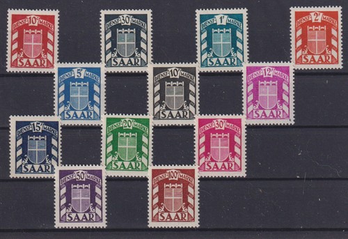 Saarland 1949 dienstmarken - 1949,