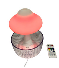 Pilz Regen Luftbefeuchter Nachtlicht Wassertropfen Regenwolke LED Licht Diffusor