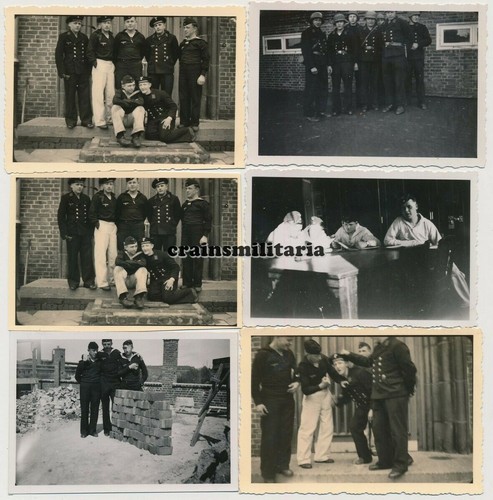 Orig foto kriegsmarine - 6x,