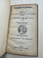 Schulbuch Geschichte 1878 Carl