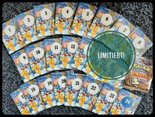 Pokemon Adventskalender 24 Päckchen mit Holos und vielen Karten,DE + Sticker