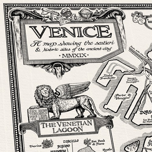 Die karte venedig - -, fine