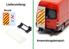 Mickon 90120 Ladebordwand passend für Transporter Modelle z.B. Sprinter 1:87 H0