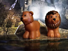 Löwenpapa mit Kind  Little People Fisher Price spielen