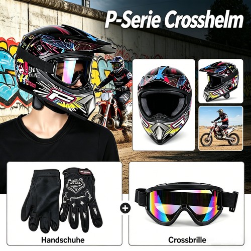 Series enduro off - p-series, off-roadhelm