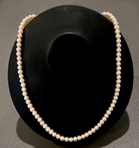 925 silber perlenkette - 925/-,