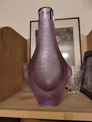 Vase alexandrit glas bogemia - vase,