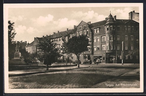 Ansichtskarte torgau am - torgau,,