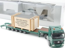 Herpa MB Crane Bricklayer Madlener Group Promo Goldhofer Mint! Boxed 1705-20