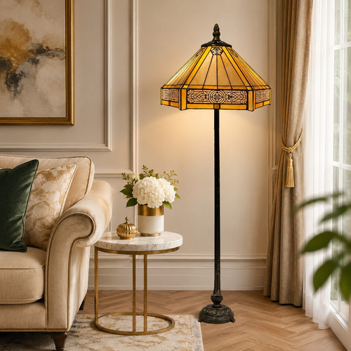Tiffany stil stehlampe - stil,