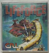 LifeForce – Commodore 64 C64 – CRL 1987 – Diskettenversion OVP