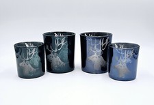 Formano Windlicht Hirsch Blau