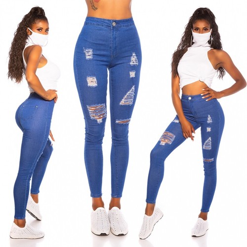 Neu damen high waist skinny - neu,