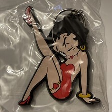 Betty Boop Rubber Keychain