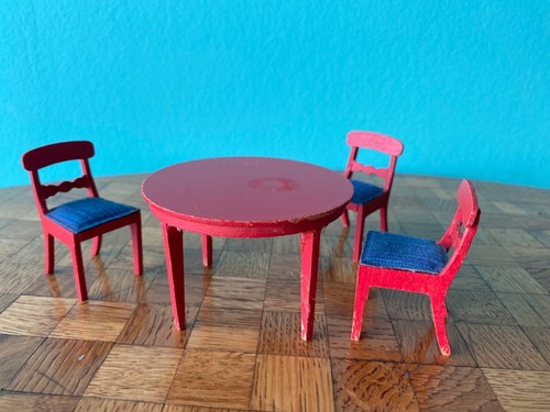 Tisch stuhl lundby - tisch, rot
