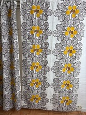 Pop Art Gardine Vintage 60er