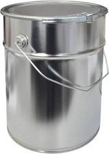 Metalleimer mit Deckel