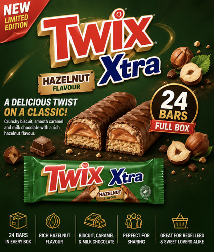 Twix extra hazelnut - twix,