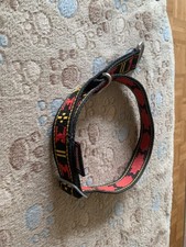 ManMat Zug Stop Halsband  Farbe rot/ schwarz für Hunde