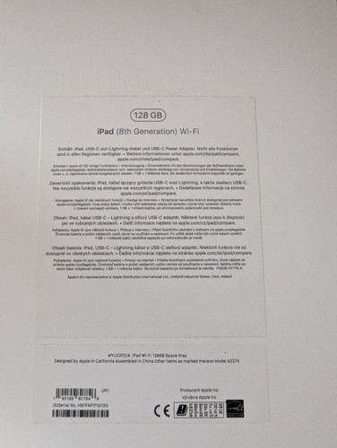 Apple ipad gen - ipad, 8.