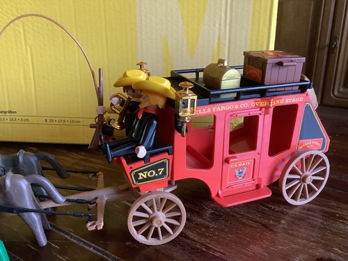 Playmobil western postkutsche - ,