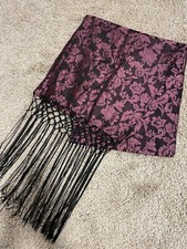 Fraas Tuch Schal Lila 100%Seide