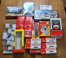 Konvolut 34 Leerkartons Zug HO Fleischmann, Vollmer, Faller, Jouef.