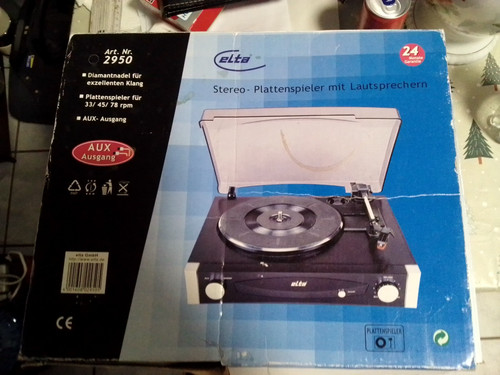 Stereo plattenspieler mit - stereo,