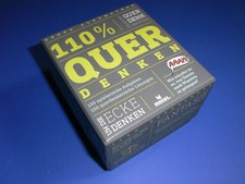 110% Querdenken: Die besten QuerDenkAnstöße von Georg Sc... | Buch | Zustand gut