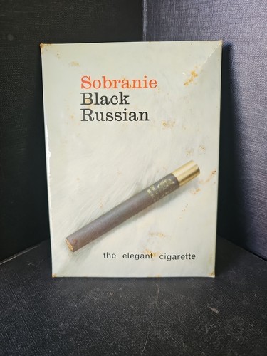 Vintage sobranie schwarz - sobranie,