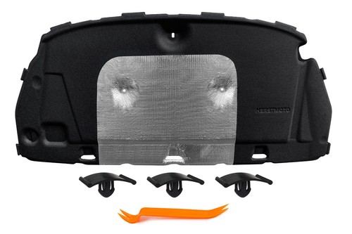 Motorhaubendämmung mit clips - motorhaubendämmung,