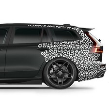 Autoaufkleber Leopard Muster