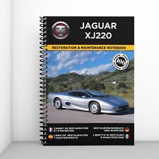 JAGUAR XJ220 : Restaurierungsnotizbuch & Wartung - KOSTENLOS VERSAND