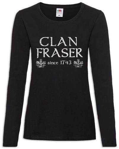 Clan fraser damen langarm - fraser,