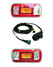 2x LED Rückleuchte mit 9m