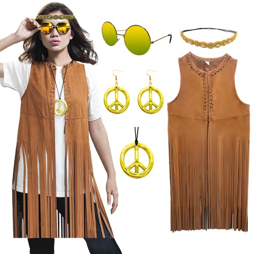 60er 70er hippie fransen - 60er,