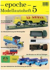 █► epoche Modellautoheft 5 - NOREV ARI-Modelle Ernst Bilz Miniaturautos Plattner