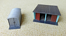 Espewe/ Vero  H0 DDR  2 x Garagen  Modellbahn
