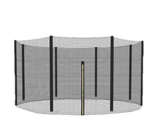 XIUWOUG Sicherheitsnetz Ersatznetz Trampolin Ø 306 cm Trampolinnetz