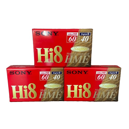 Sony super metal hi8 hme - sony, 60