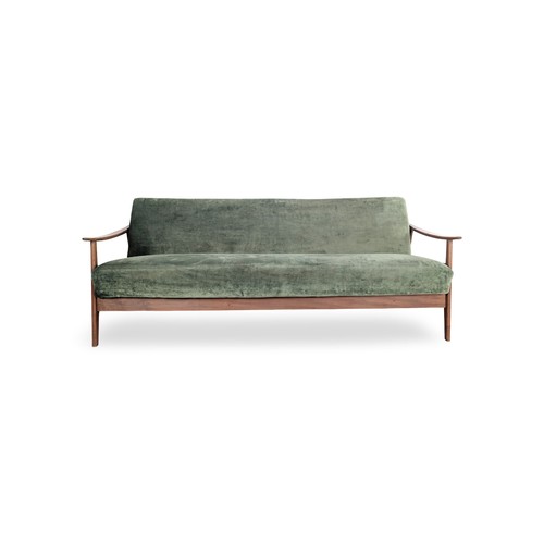 Midcentury dreisitzer sofa - midcentury,