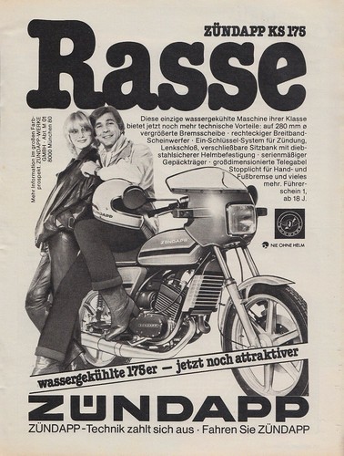 Zündapp 175 reklame - ks,