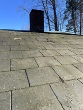 Schieferplatten Dach 