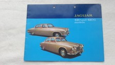 32B 112 Jaguar 420 420G Limousine XK 4,2 Liter Motor Prospekt Brochure deutsch