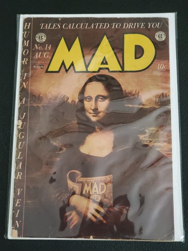 Mad comic magazine - mad, aug