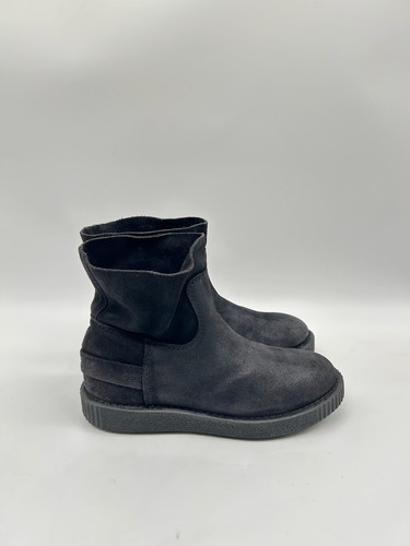 Shabbies damen stiefel schwarz - shabbies,