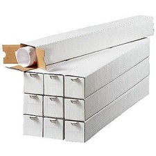 Nestler Versandhülsen eckig für DIN A1, 20 St.