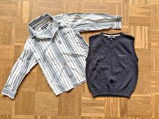 Set aus Hemd und Pullunder